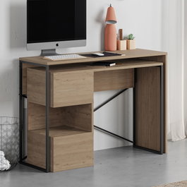 Hanah Home Escritorio de Estudio Badau - Oak